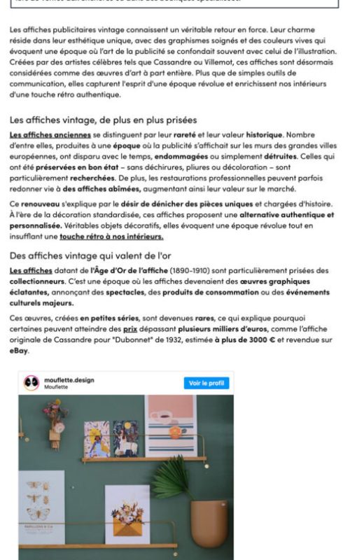 Le Journal de la Maison - Mouflette