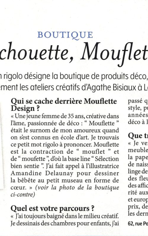 Version femina - Mouflette